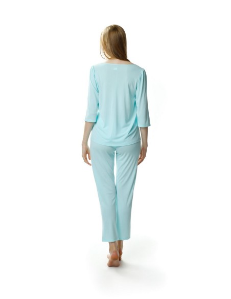 Pajamas with wiskozy women's 3/4 sleeve Mewa Vivien
