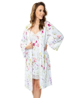 Bathrobe ladies' thin Mewa Flores
