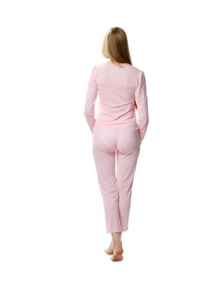 Pajamas women's long rozpinana Mewa Maria