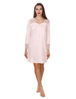 Koszula nocna z dlugim rekawem Mewa Delice  2