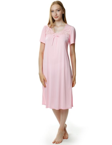 Shirt night jedwab wiskozowy Mewa Berenika