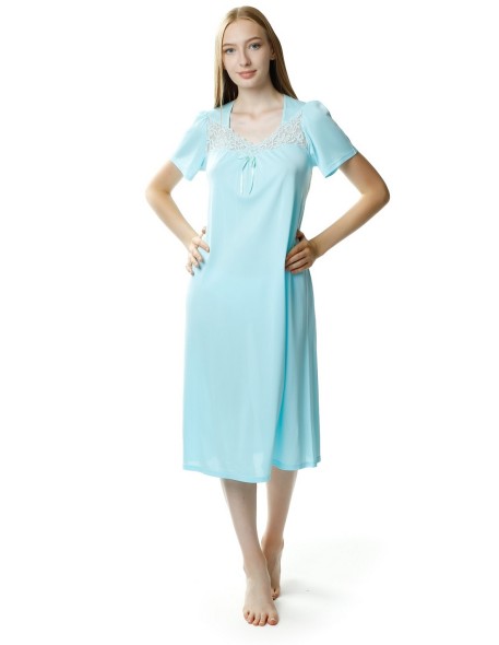 Koszula nocna jedwab wiskozowy Mewa Berenika 