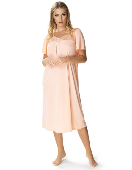 Shirt night jedwab wiskozowy Mewa Berenika