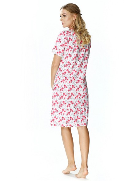 Shirt night women's with short sleeve Mewa Rozalia