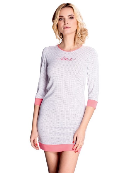 Short shirt night with wiskozy 3/4 sleeve Mewa...