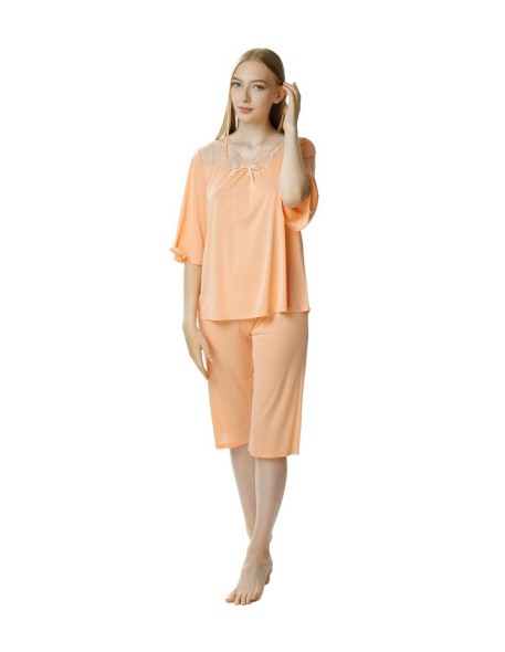 Pajamas women's with koronką Mewa Dagmara