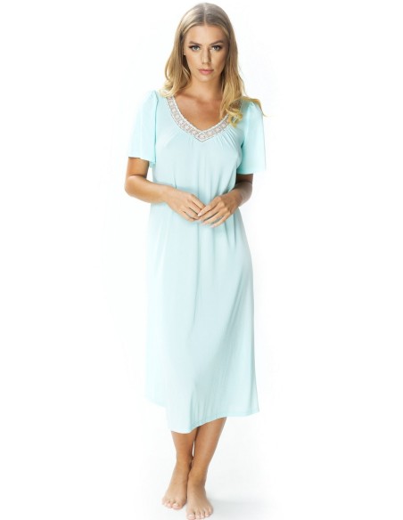 Women's shirt night with wiskozy Mewa Lilia
