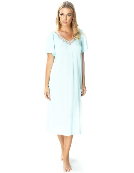 Damska koszula nocna z wiskozy Mewa Lilia 