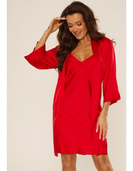 Koszula nocna satynowa Cordelia De Lafense 758 