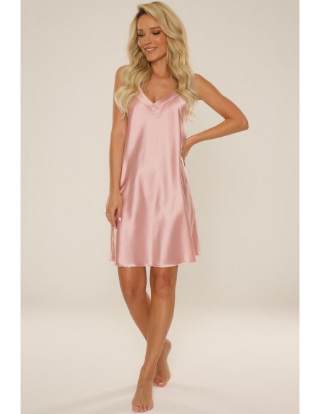 Shirt night satin Cordelia De Lafense 758