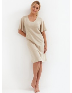 Shirt night with wiskozy Cana 268 plus size kr/r 2