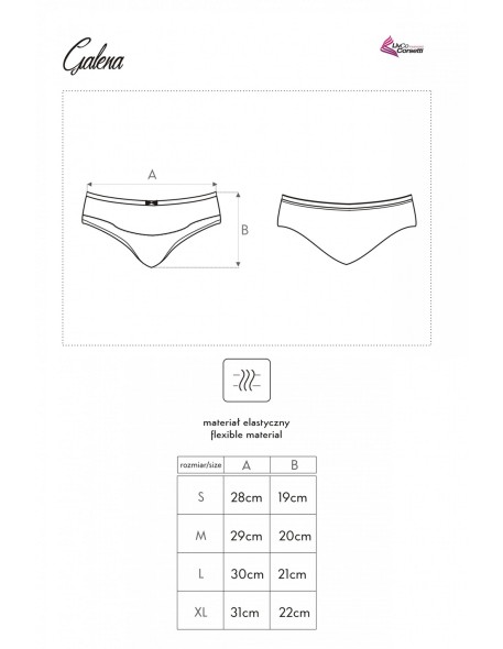 Galena figi damskie białe, Livia Corsetti lc 6056 