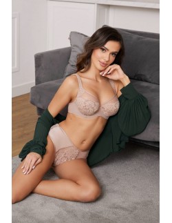 Bra jasmin plunge 19150 mocca Mediolano 2