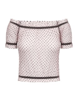 Koszulka z tiulu Fiore Powder 