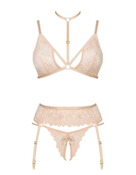 Noemi set nude Beauty Night Fashion