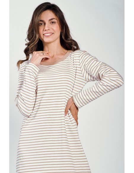 Shirt women's maggie 3227 s-xl Taro