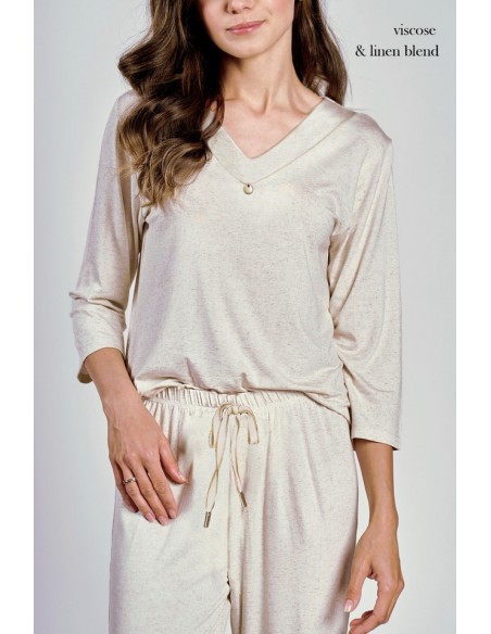 Pajamas women's haria 3245 s-xl Taro