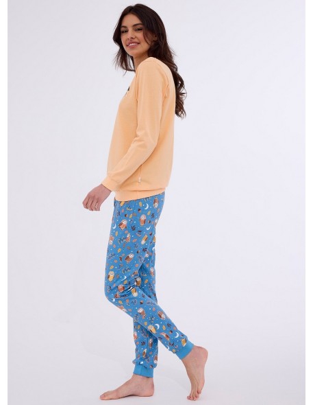 Pajamas women's dr 467/373 Owls Cornette