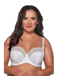 Bra soft with panelem bocznym maxi Ava 2111 SSS white