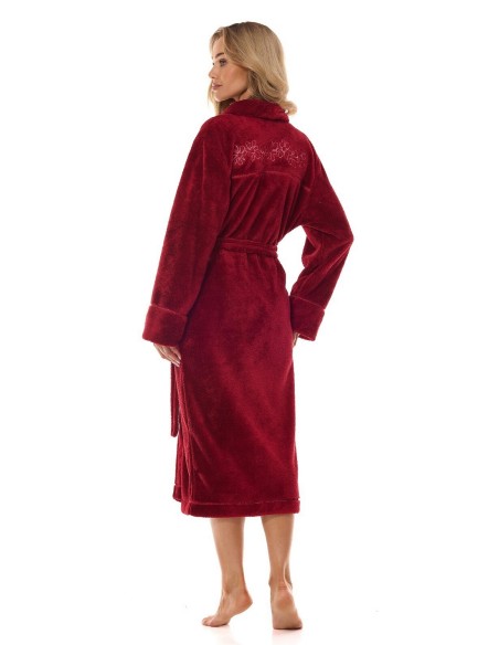 Elegancki szlafrok damski Camelia 2413 L&L, ciepły i komfortowy