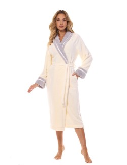 Szlafrok damski Madame 2409 L&L, ciepły i elegancki model 2