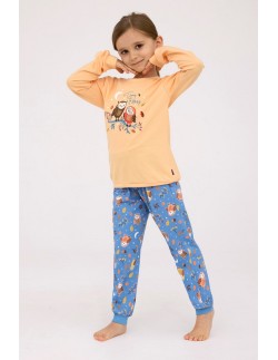 Pajamas girl kids dr 977/176 Owls 2 Cornette