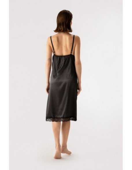 Madeleine - koszulka satynowa długa Fiore