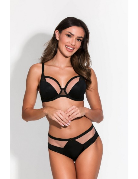 Biustonosz opium soft 19213 black Mediolano