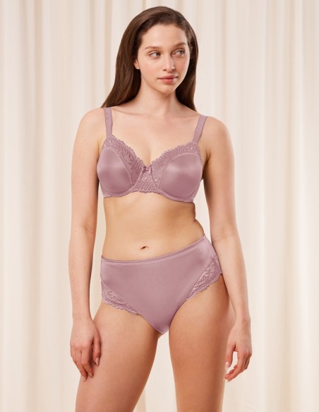 Biustonosz minimizer miękki Triumph Ladyform Soft W X rosebloom