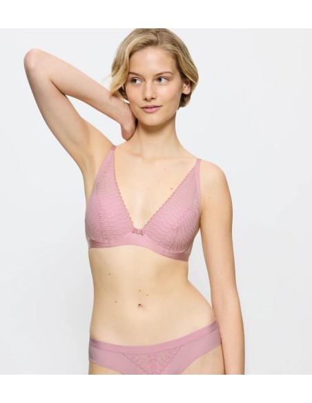 Bra lacy Triumph Aura Spotlight T WP Sunrose Pink