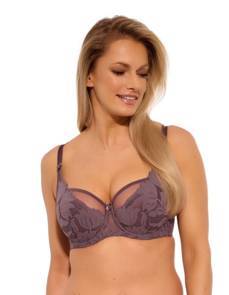 Bra half padded Gaia 1134 Keto fiolet