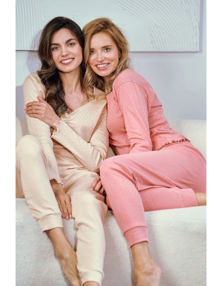 Pajamas women's vicky 3252 s-xl Taro