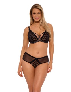 Czarne majtki brazylijskie Gaia 1271 Ingrid, zmysłowy fason 2