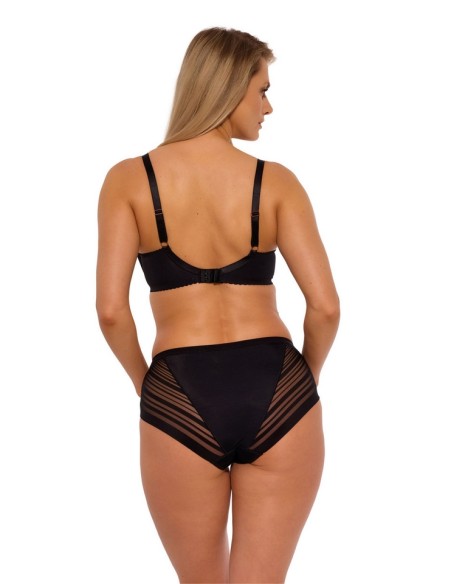 Czarne majtki brazylijskie Gaia 1271 Ingrid, zmysłowy fason
