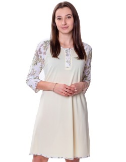 Koszula nocna z wiskozy Mewa Botanica 