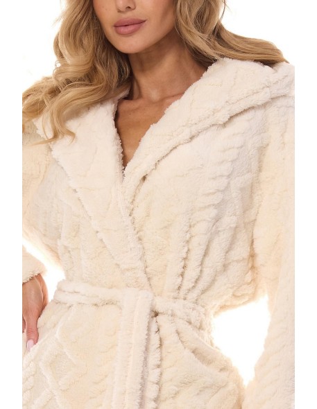 Ciepły bathrobe ladies' L&L Geo 2401