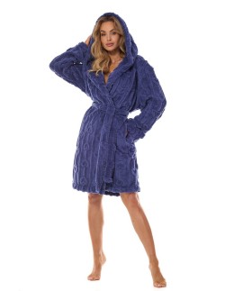 Szlafrok damski krótki L&L Carina 2403  2