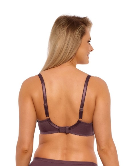 Bra half padded Gaia 1134 Keto fiolet