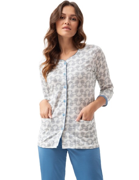 Pajamas 668 dł/r 3XL L24 women's rozpinana Luna