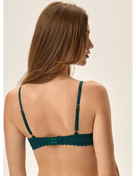 Biustonosz koronkowy push up Henderson Flore 41944 