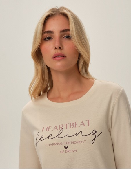 Bawełniana pajamas women's Henderson Freja 42709