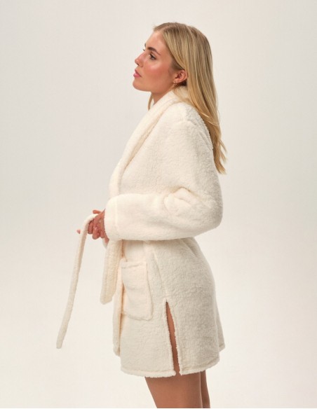 Krótki szlafrok damski Henderson Fune 41953 