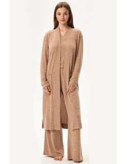 Bathrobe ladies' thin ss24 Henderson Fudge 41948 2