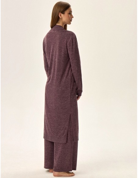 Szlafrok damski cienki ss24 Henderson Fudge 41948 