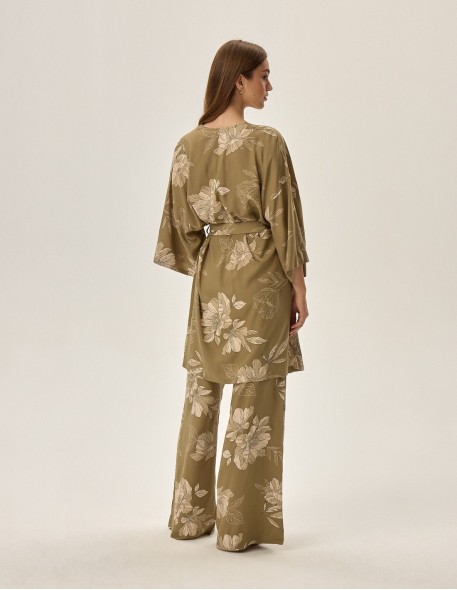 Cieniutki szlafrok damski wiskoza Henderson...