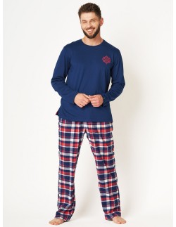 Pajamas men's cotton Key MNS 613