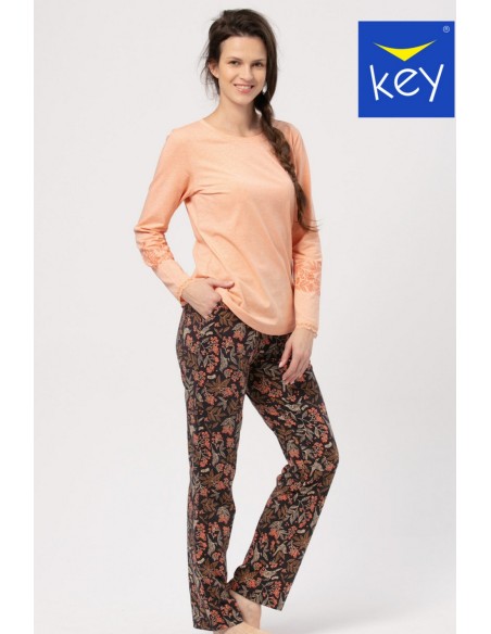 Women's pajamas with długimi spodniami Key LNS 785