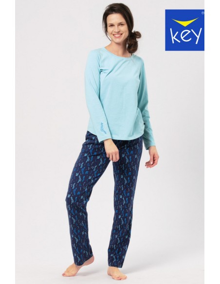Pajamas women's dwuczęściowa Key LNS 535