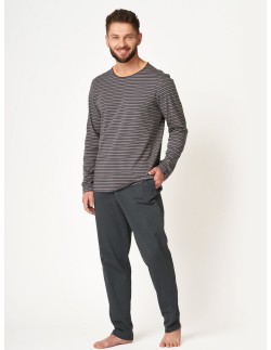 Pajamas bawełniana men's Key MNS 303