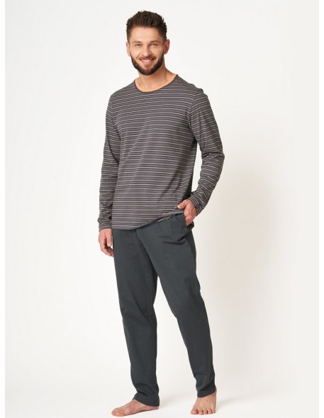 Men's cotton pajamas Key MNS 303 